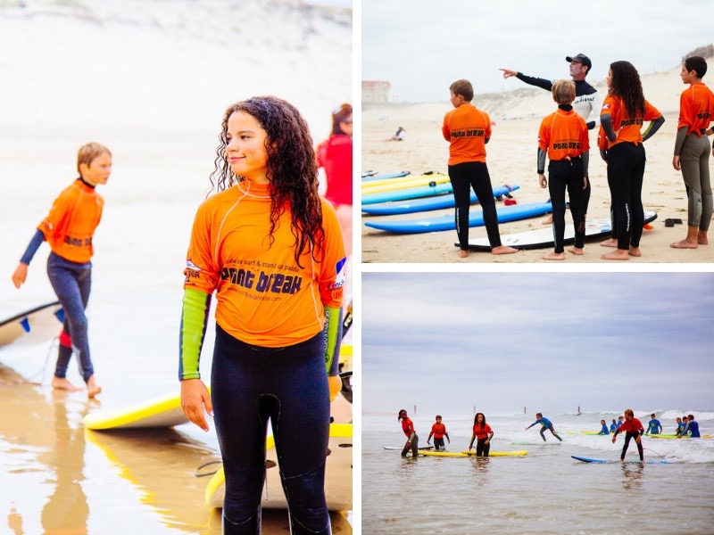 Activité Biscarrosse surf