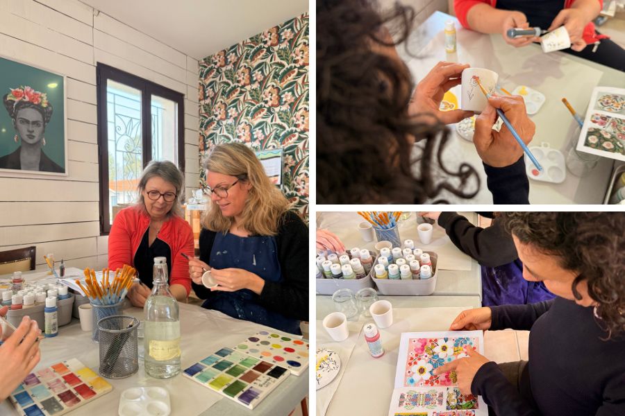 atelier peinture ceramique