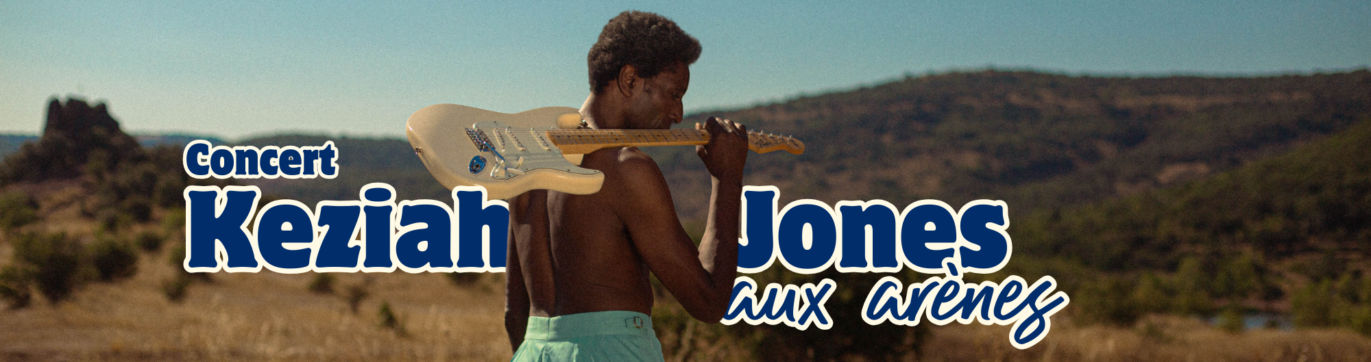 Concert de Keziah Jones aux Arènes de Parentis-en-Born