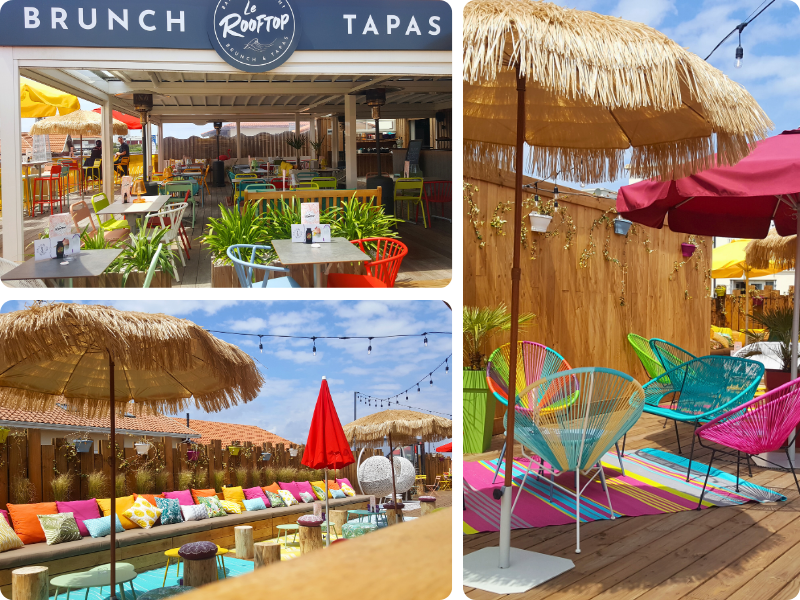 Le brunch du Rooftop à Biscarrosse