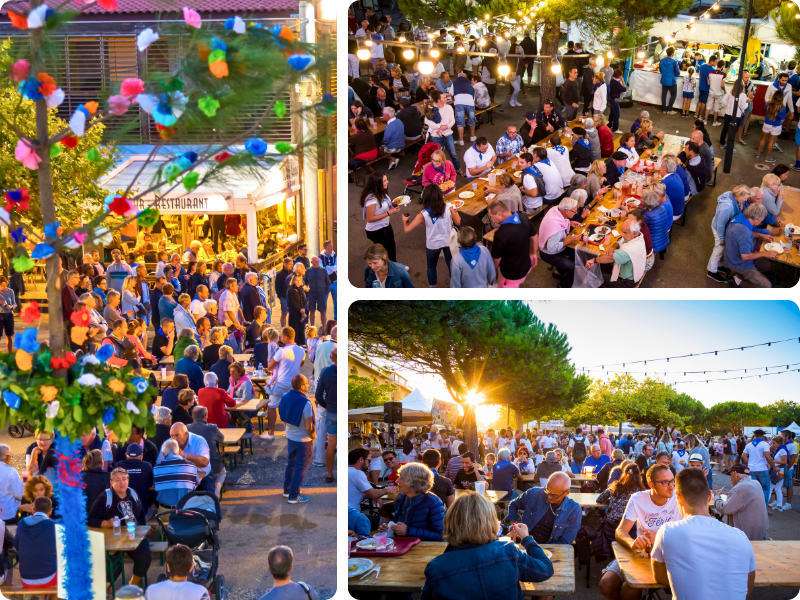 Les fêtes de la plage à Biscarrosse, dans les Landes