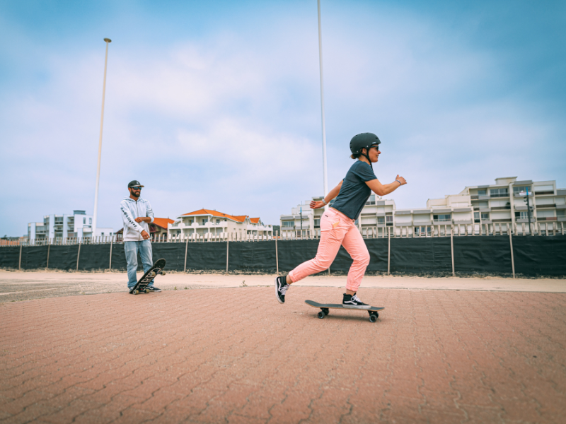 Initiation skate à réserver auprès de l'Office de Tourisme de Biscarrosse-Plage