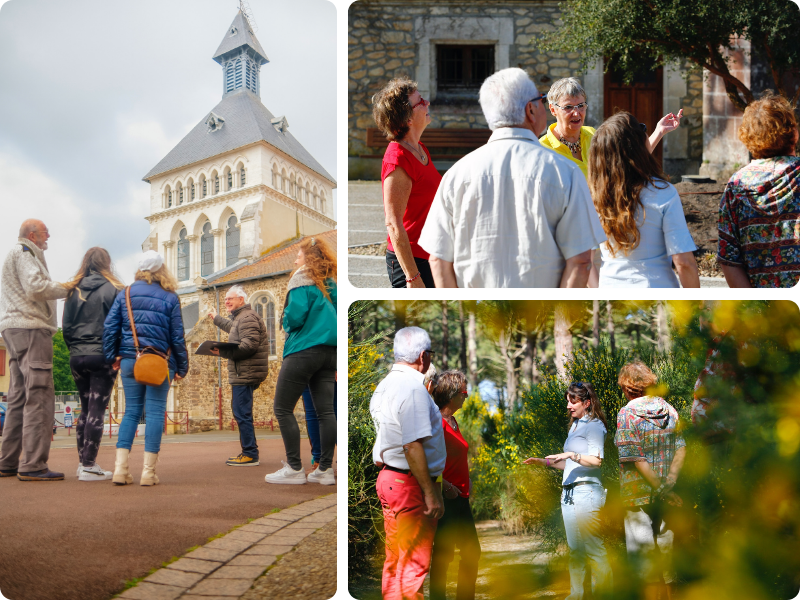 Visite avec les Greeters de Biscarrosse, dans les Landes