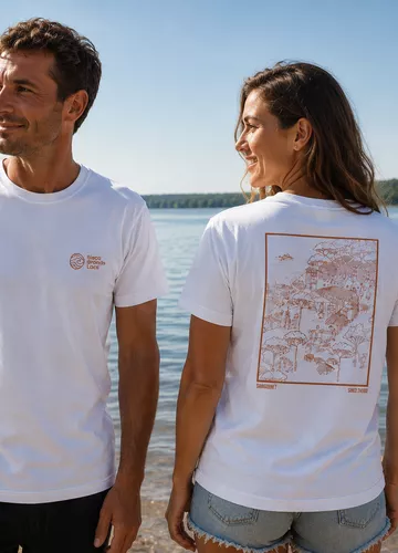tshirt sanguinet au bord du lac