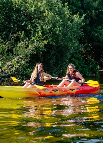 Sortie en canoë à Gastes, près de Biscarrosse