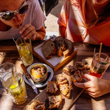 Repas food trucks pour les Grands Lacs à vélo
