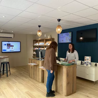 Accueil de l'Office de Tourisme de Biscarrosse-Plage
