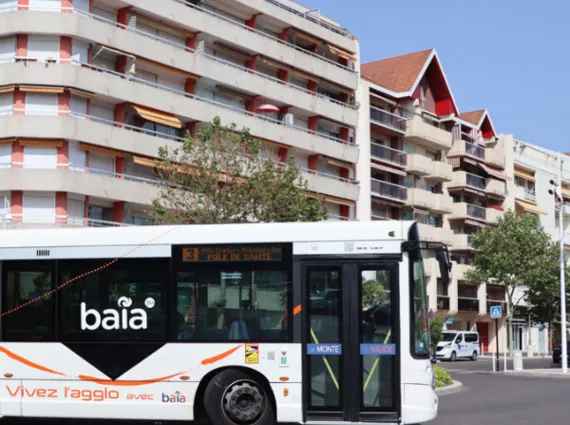 Le réseau de bus Baia à Arcachon