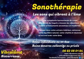 Flyer SONO - Flyer SONOTHERAPIE. Recto