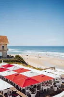 Resto de la plage vue